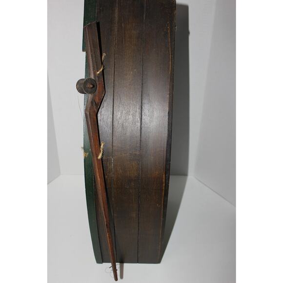 Vintage Rustic Wood Canoe Boat Display Shelf Nautical Cabin Decor Lightweight - Picture 2 of 4